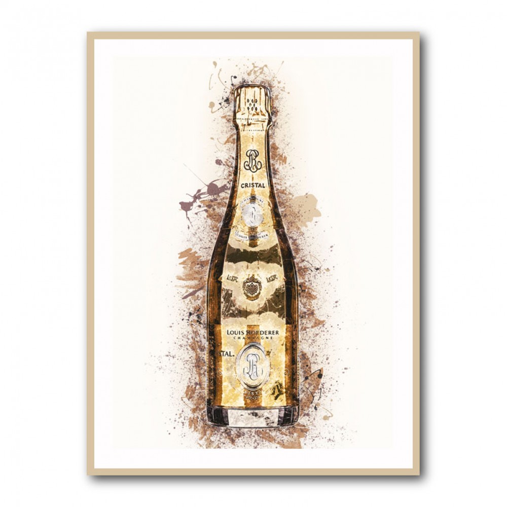 Cristal Champagne Splash