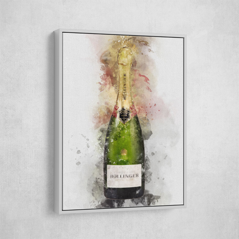 Bollinger Champagne Watercolor