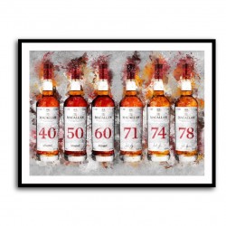 Macallan Red Collection Watercolor