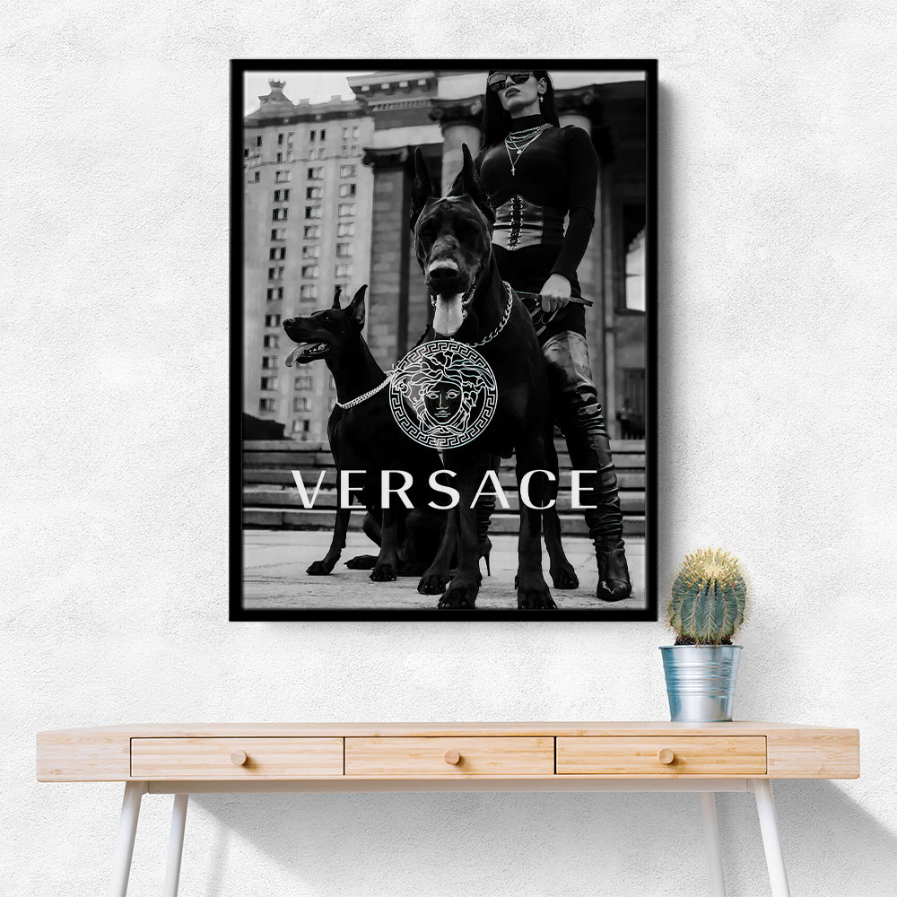 Versace Doberman's