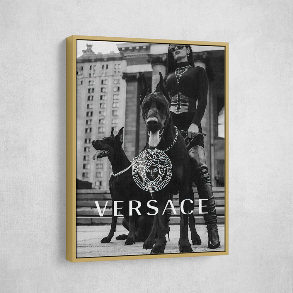 Versace Doberman's