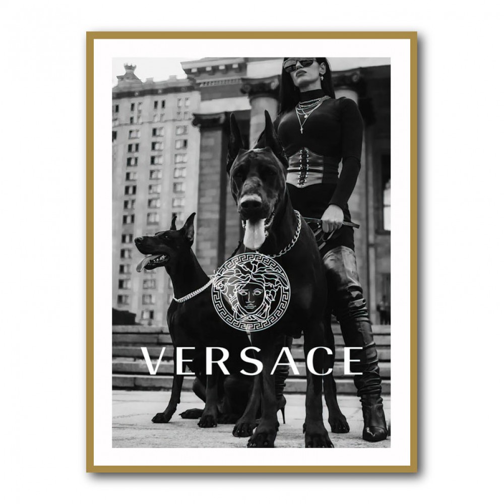 Versace Doberman's