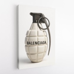 Balenciaga Fashion Inspired Grenade 1 Wall Art   