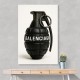 Balenciaga Fashion Inspired Grenade Wall Art     