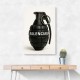 Balenciaga Fashion Inspired Grenade Wall Art     
