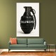 Balenciaga Fashion Inspired Grenade Wall Art     
