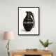 Balenciaga Fashion Inspired Grenade Wall Art     