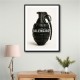 Balenciaga Fashion Inspired Grenade Wall Art     