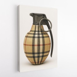 Burberry Fashion Inspired Grenade 1 Wall Art     