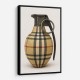 Burberry Fashion Inspired Grenade 1 Wall Art Burberry Fashion Inspired Grenade 1 Wall Art