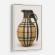 Burberry Fashion Inspired Grenade 1 Wall Art Burberry Fashion Inspired Grenade 1 Wall Art