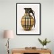 Burberry Fashion Inspired Grenade 1 Wall Art Burberry Fashion Inspired Grenade 1 Wall Art