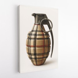 Burberry Fashion Inspired Grenade 2 Wall Art     