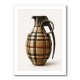 Burberry Fashion Inspired Grenade 2 Wall Art Burberry Fashion Inspired Grenade 2 Wall Art