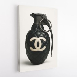 Chanel Fashion Inspired Grenade 2 Wall Art       