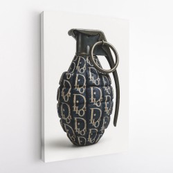 Dior Fashion Inspired Grenade Wall Art           