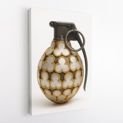 Elegant Style Grenade Wall Art                   