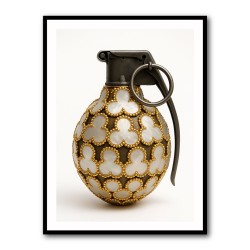 Elegant Style Grenade Wall Art                   