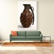 Canvas Size:: Super Size 140 x 210 cm Fendi Fashion Inspired Grenade 1 Wall Art