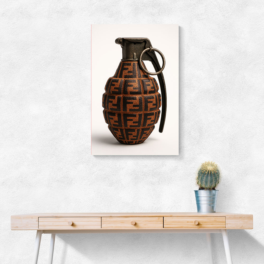 Fendi Fashion Inspired Grenade 1 Wall Art        