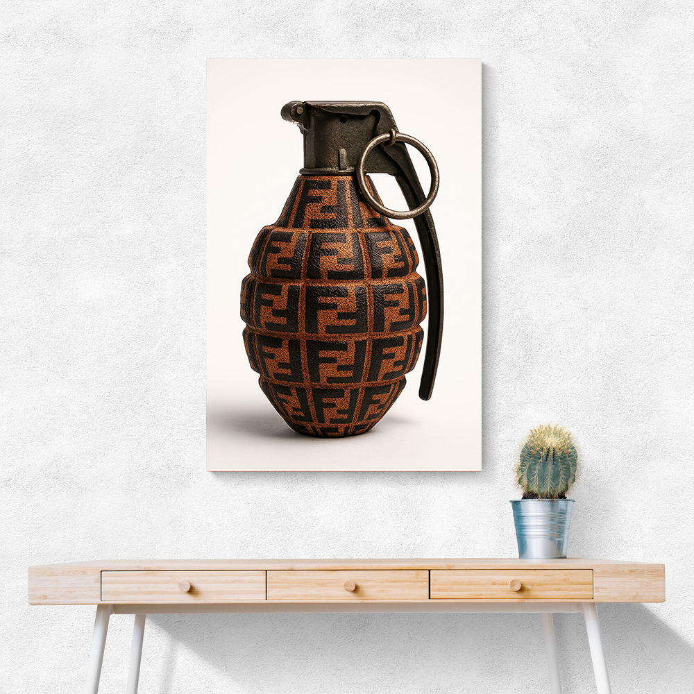 Fendi Fashion Inspired Grenade 1 Wall Art        