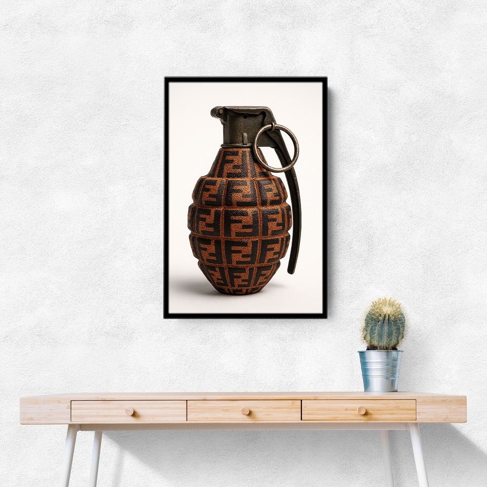 Fendi Fashion Inspired Grenade 1 Wall Art        