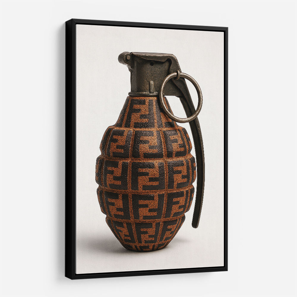 Fendi Fashion Inspired Grenade 1 Wall Art Fendi Fashion Inspired Grenade 1 Wall Art