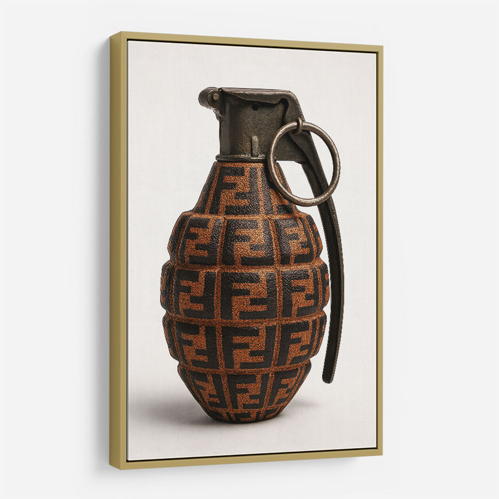 Fendi Fashion Inspired Grenade 1 Wall Art        