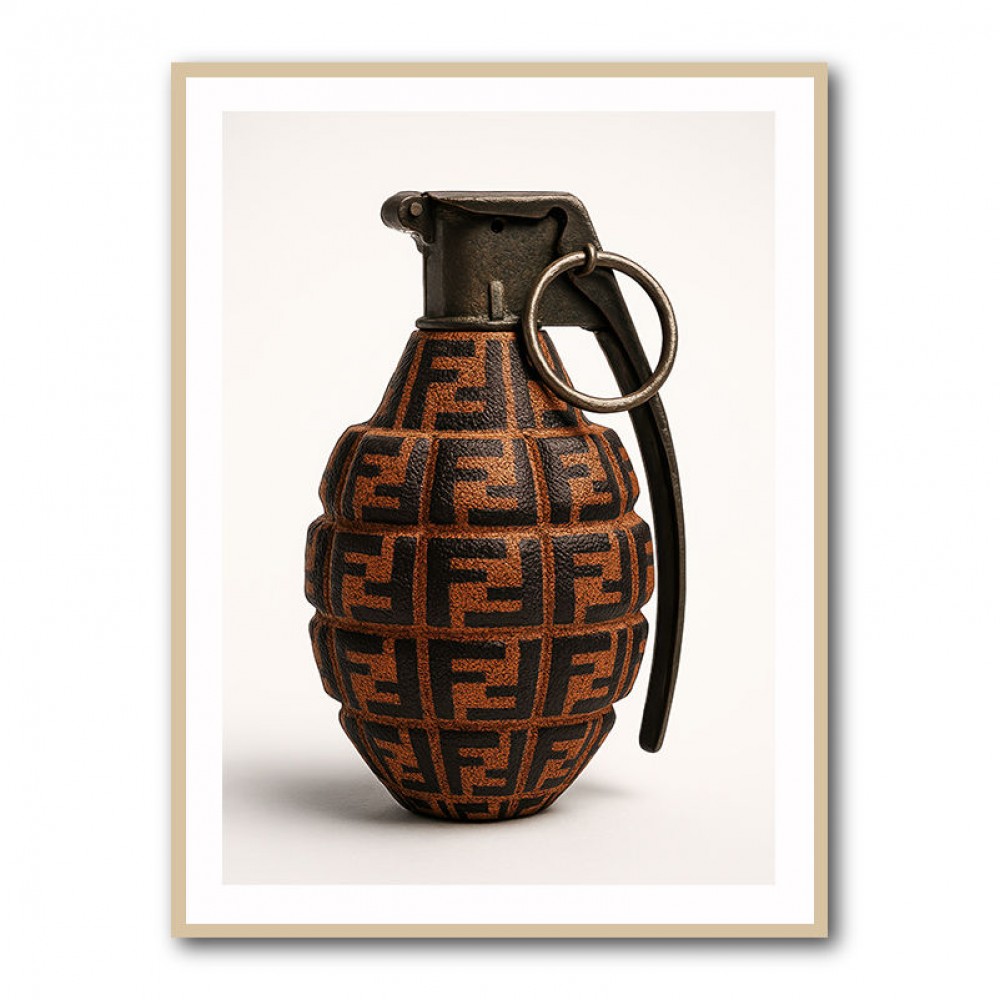 Fendi Fashion Inspired Grenade 1 Wall Art        