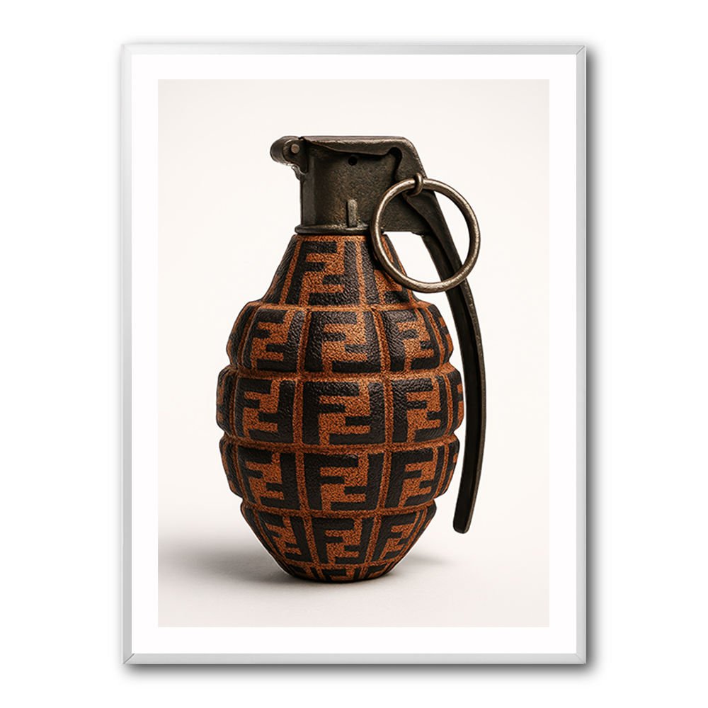 Fendi Fashion Inspired Grenade 1 Wall Art        