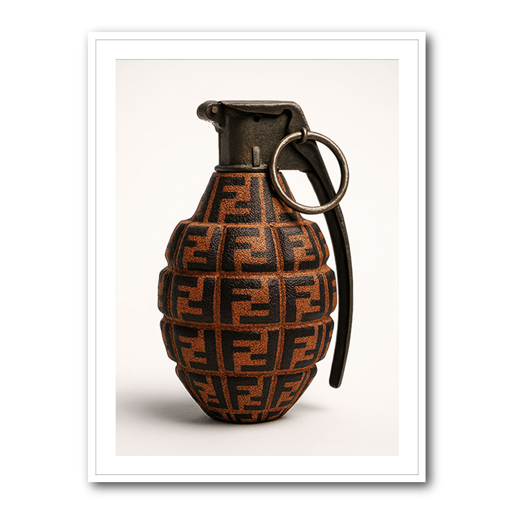 Fendi Fashion Inspired Grenade 1 Wall Art        