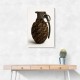 Fendi Fashion Inspired Grenade Wall Art          