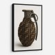 Fendi Fashion Inspired Grenade Wall Art          