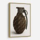 Fendi Fashion Inspired Grenade Wall Art          
