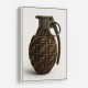 Fendi Fashion Inspired Grenade Wall Art          
