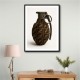 Fendi Fashion Inspired Grenade Wall Art          