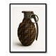 Fendi Fashion Inspired Grenade Wall Art          