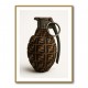 Fendi Fashion Inspired Grenade Wall Art          