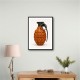 Hermes Fashion Inspired Grenade 3 Wall Art Hermes Fashion Inspired Grenade 3 Wall Art