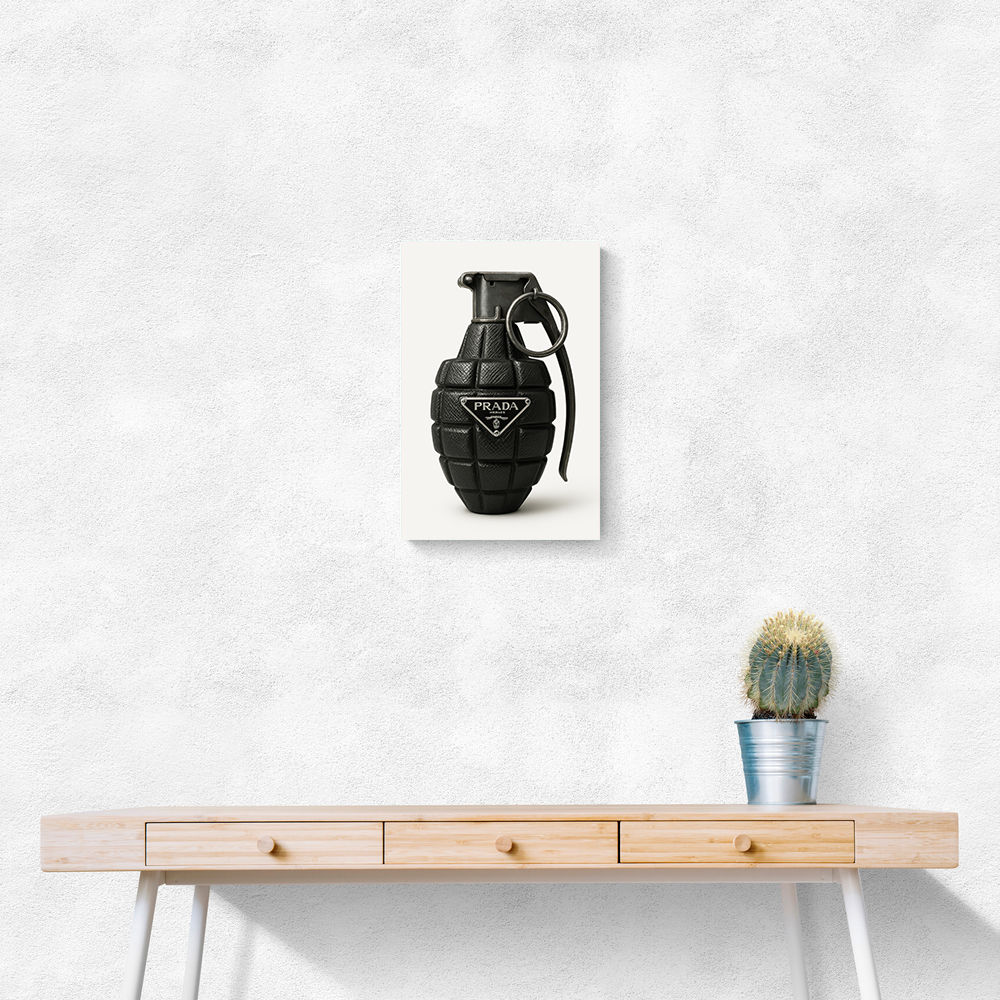 Prada Fashion Inspired Grenade 1 Wall Art Prada Fashion Inspired Grenade 1 Wall Art