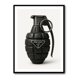 Prada Fashion Inspired Grenade 1 Wall Art        
