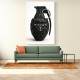 Canvas Size:: Super Size 140 x 210 cm Prada Fashion Inspired Grenade Wall Art