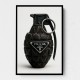 Choose Product Type:: Framed Canvas Prada Fashion Inspired Grenade Wall Art