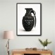 Prada Fashion Inspired Grenade Wall Art Prada Fashion Inspired Grenade Wall Art