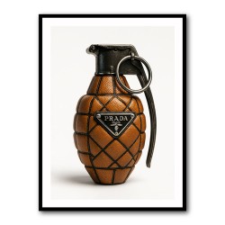 Prada Fashion Inspired Grenade 2 Wall Art        