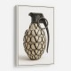 Valentino Style Hand Grenade Wall Art Valentino Style Hand Grenade Wall Art