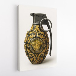 Versace Fashion Inspired Grenade 1 Wall Art      