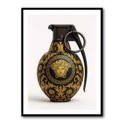 Versace Fashion Inspired Grenade 2 Wall Art      