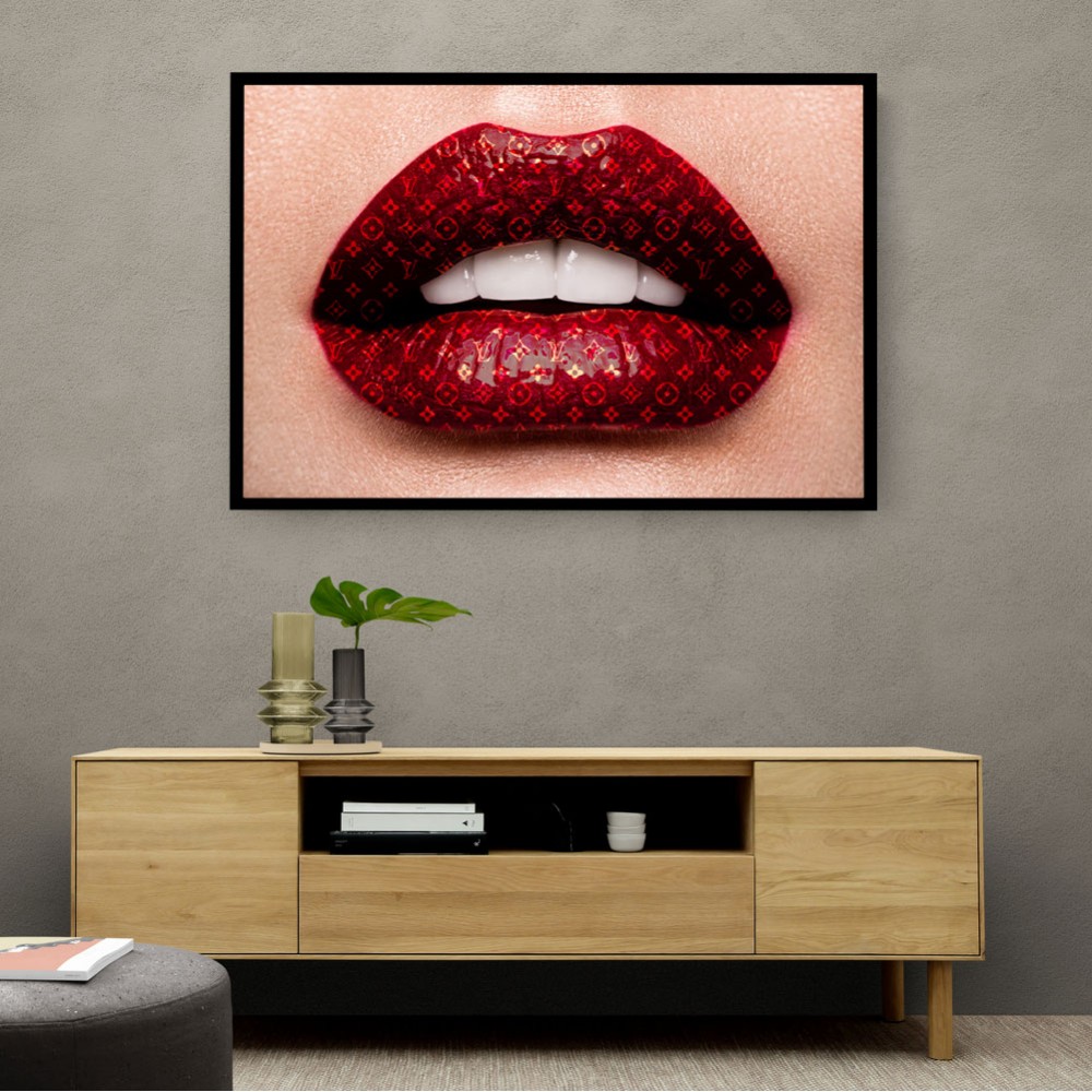 LV Red Lips