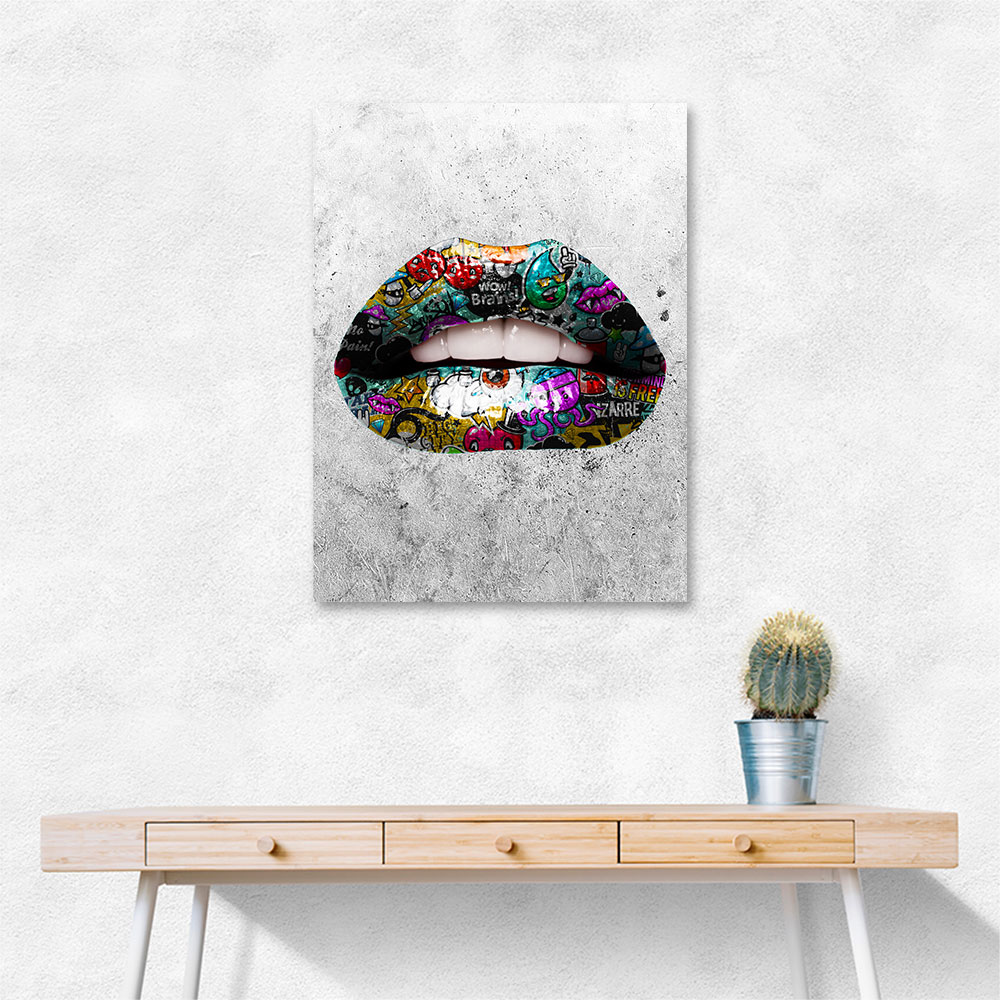 Graffiti Lips